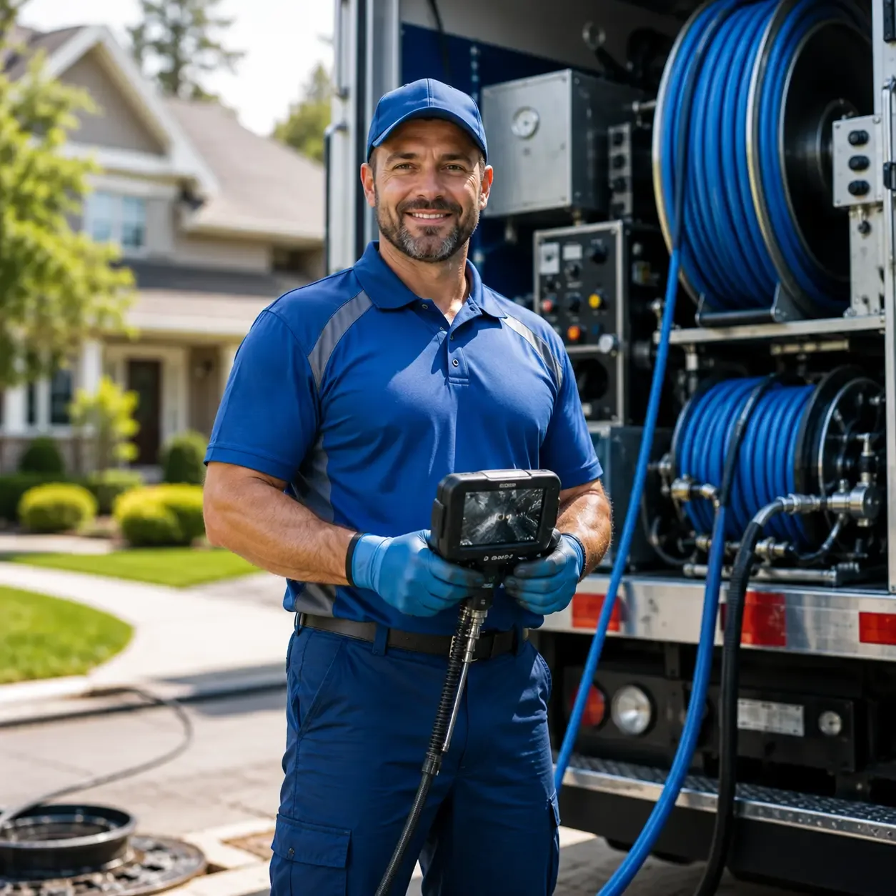 Local outdoor drain cleaning specialists in Climbing Hill, IA